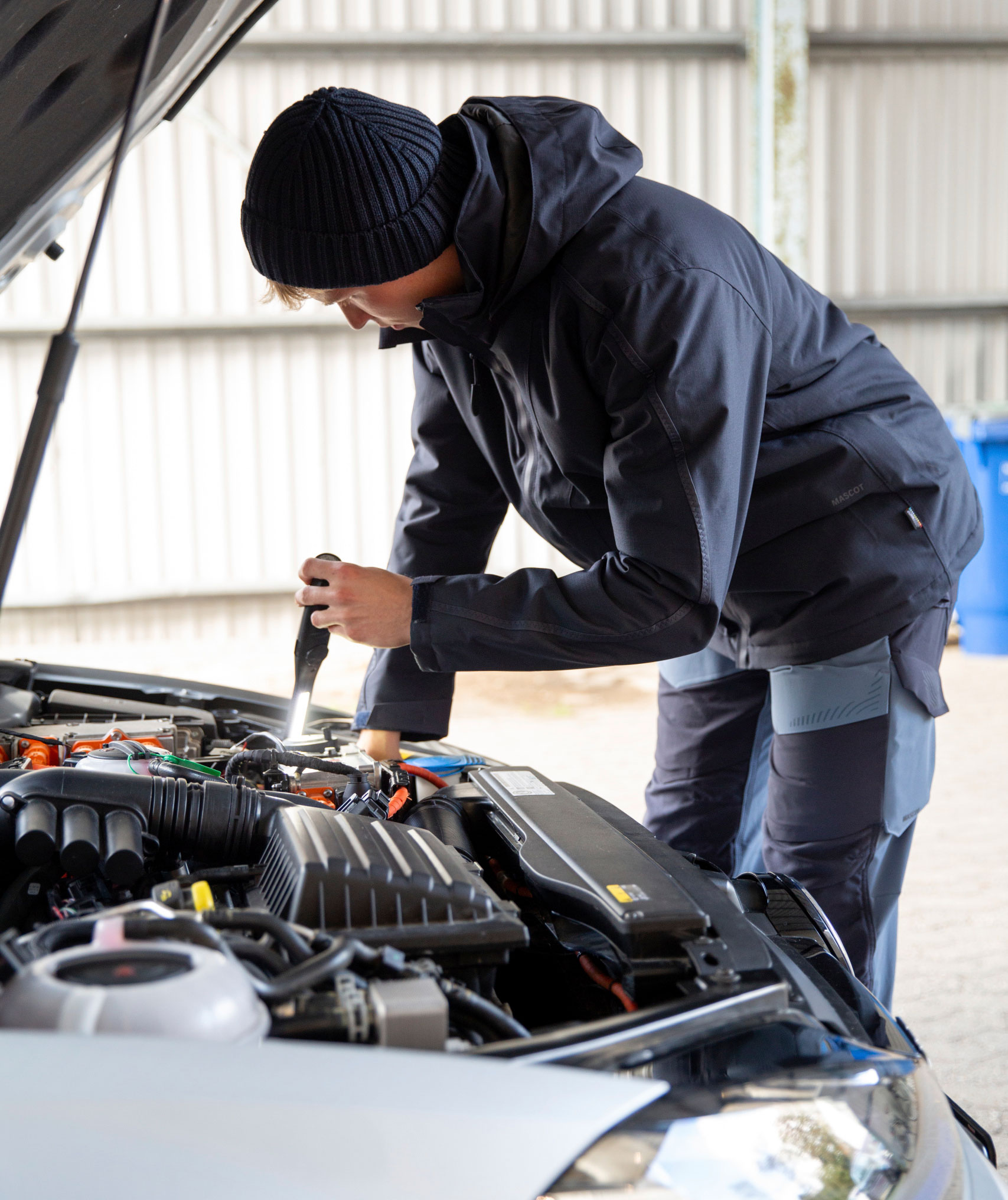 Mascot Customized Winterjacke, Dunkel Marine, large image number 5