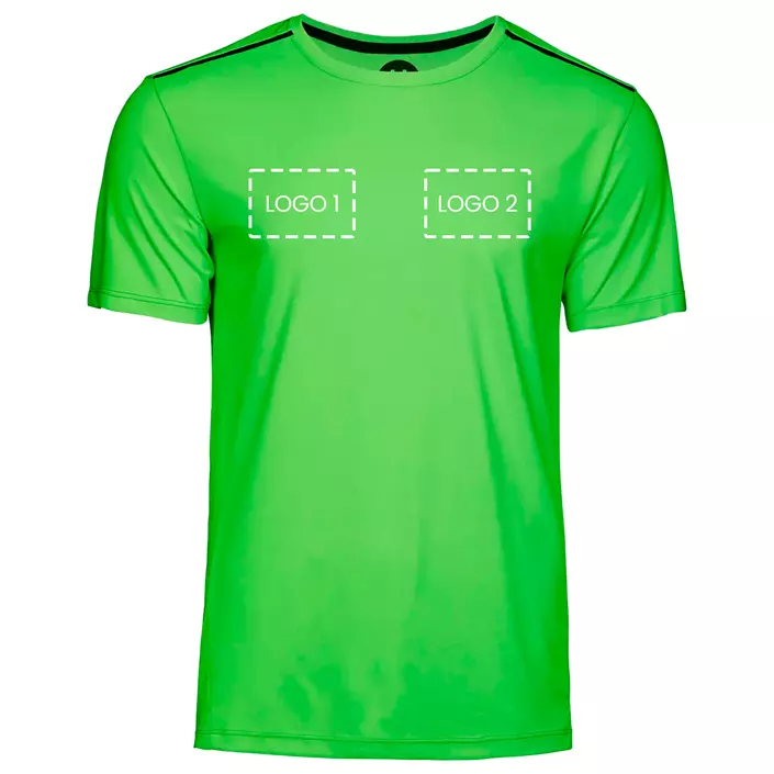 Tee Jays luxury T-shirt med logotryck, , large image number 1