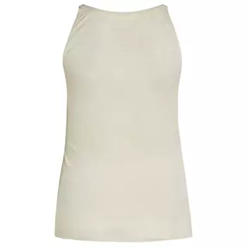 Claire Woman women's singlet with merino wool, Ivory