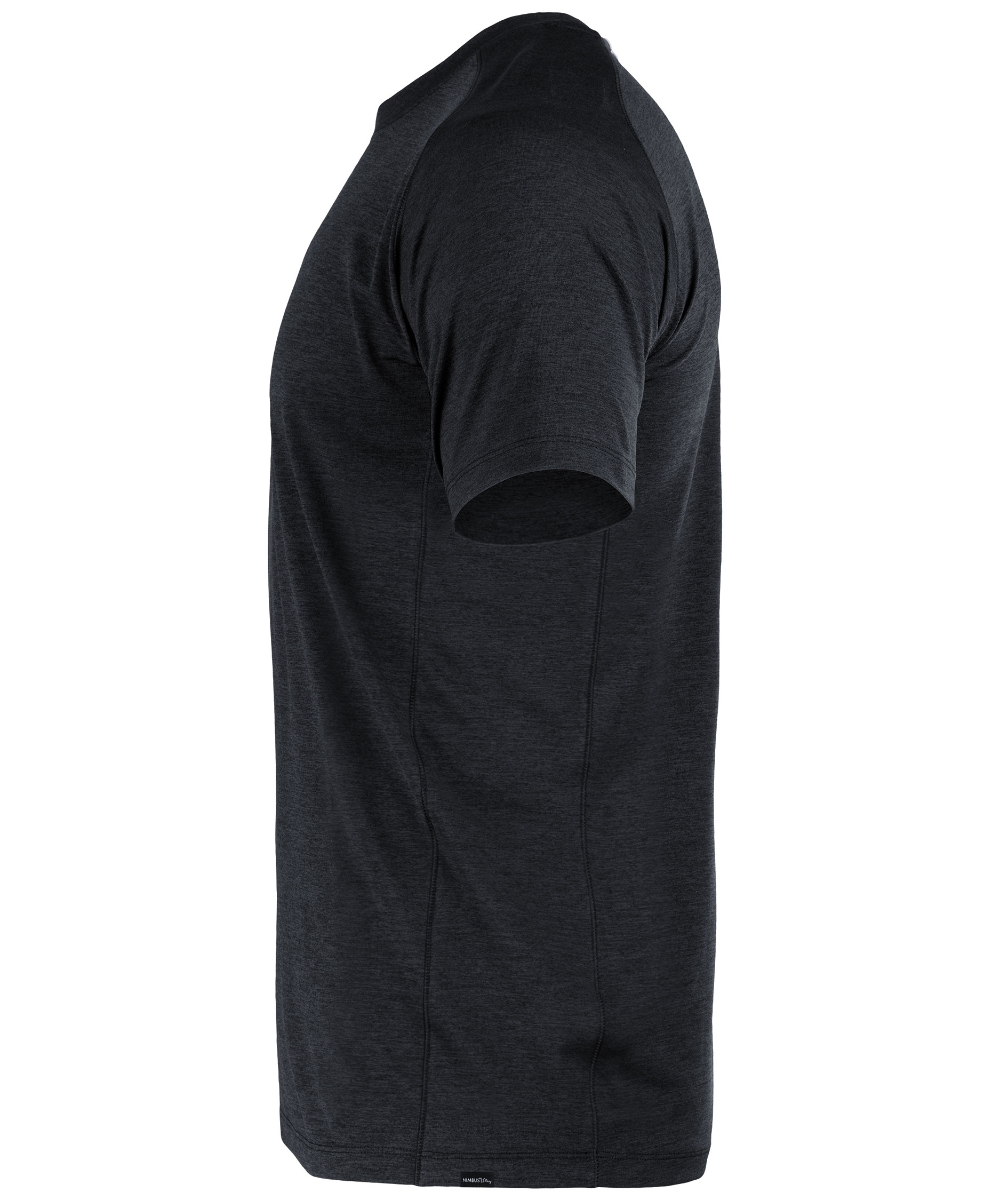 Nimbus Play Freemont T-shirt, Sort melange, large image number 4