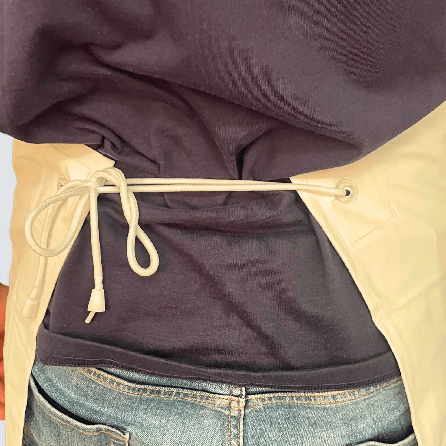 Ocean Menton PVC sm&aelig;kforkl&aelig;de, Hvid, large image number 2