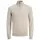 Jack & Jones JJEEMIL half-zip stickad tröja, Oatmeal Melange, Oatmeal Melange, swatch