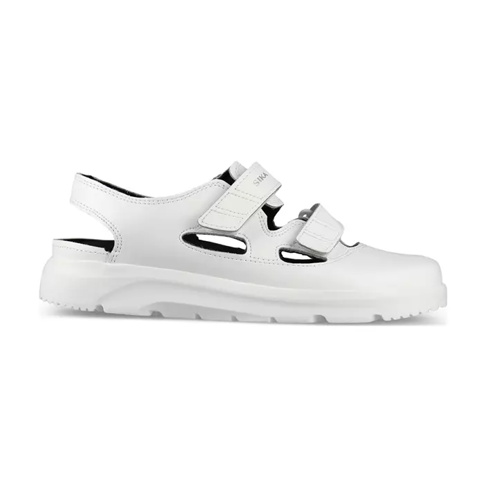 Sika OptimaX work sandals OB, White, large image number 1