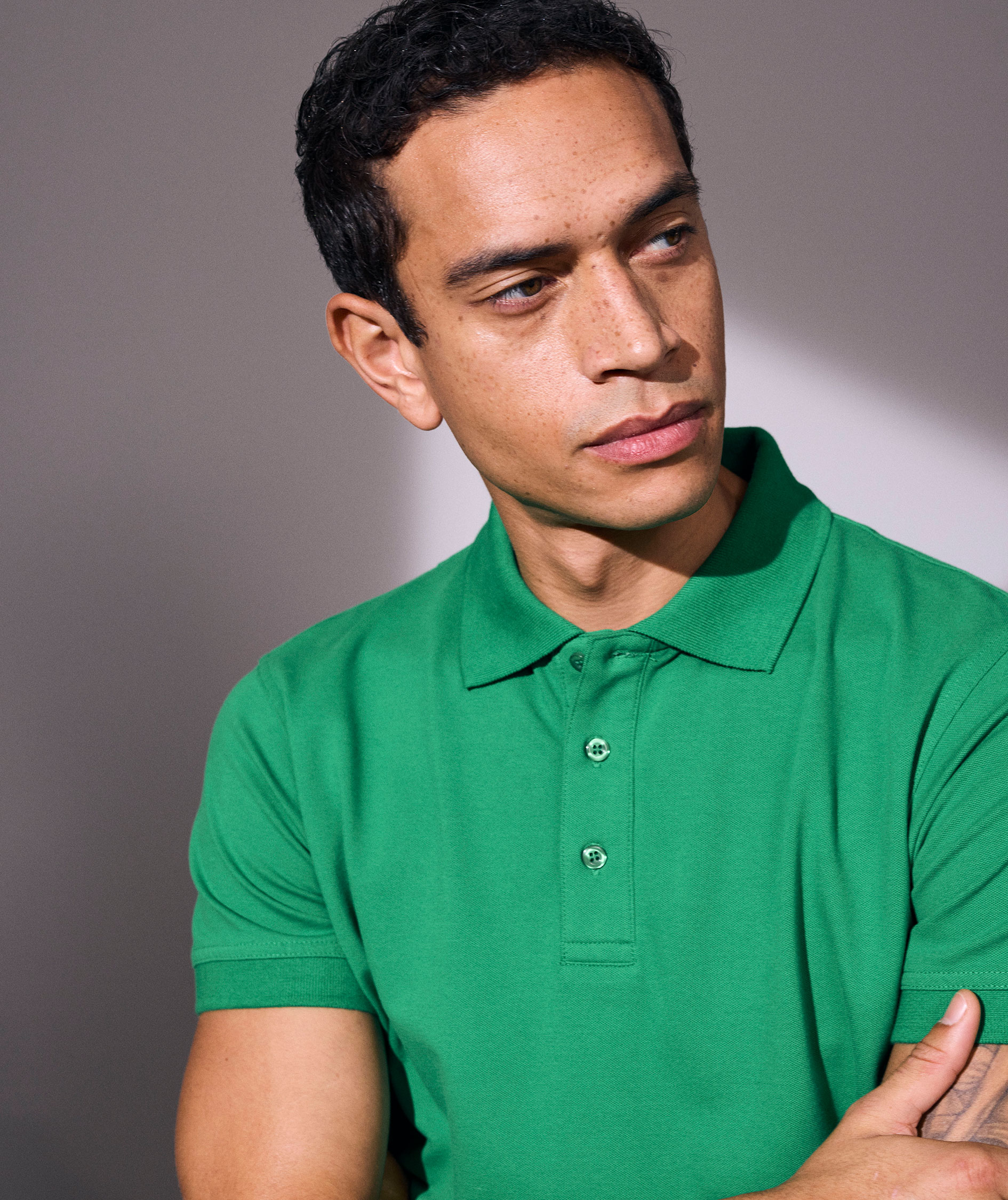 ID Stretch poloshirt, Green