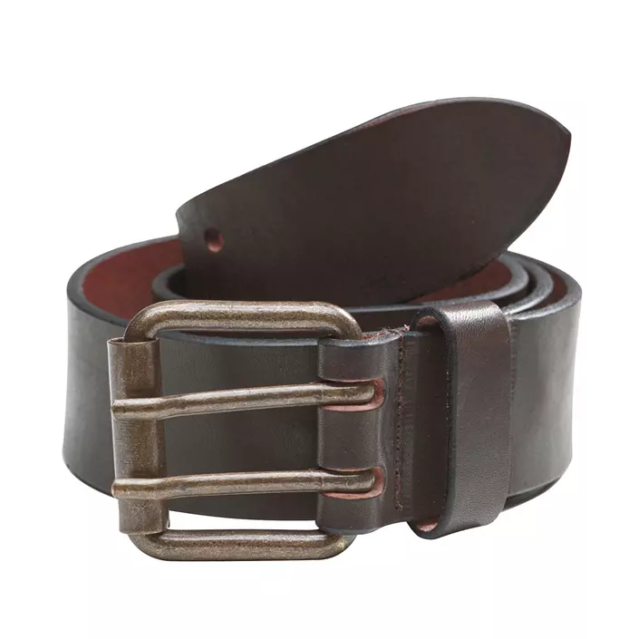 Blåkläder leather belt, Brown, large image number 0