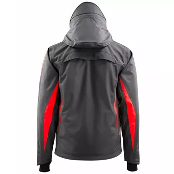 Mascot Hardwear Gandia shell jacket, Dark Anthracite/Hi-vis red