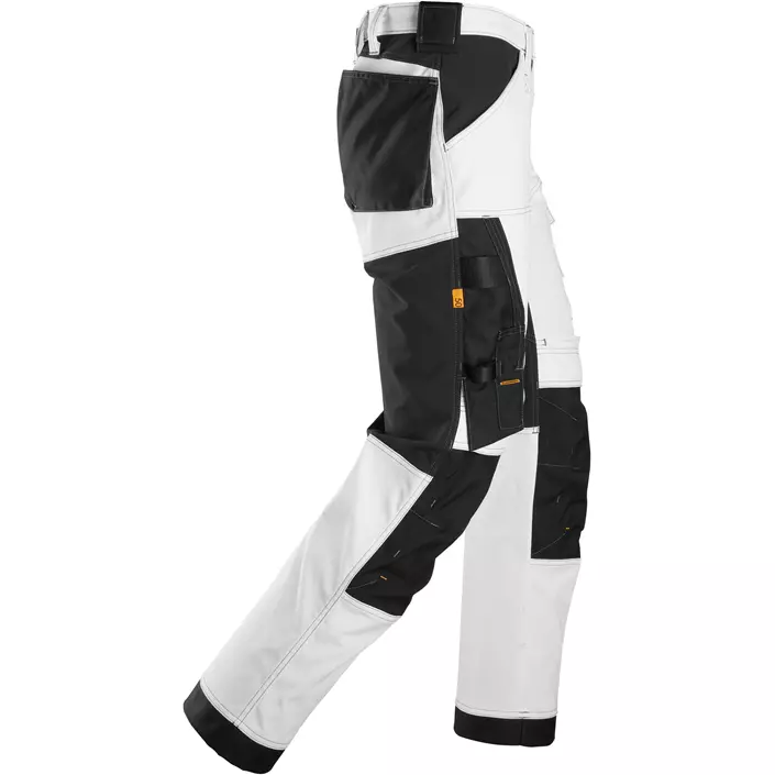 Snickers AllroundWork Arbeitshose 6351, White/black, White/black, large image number 2