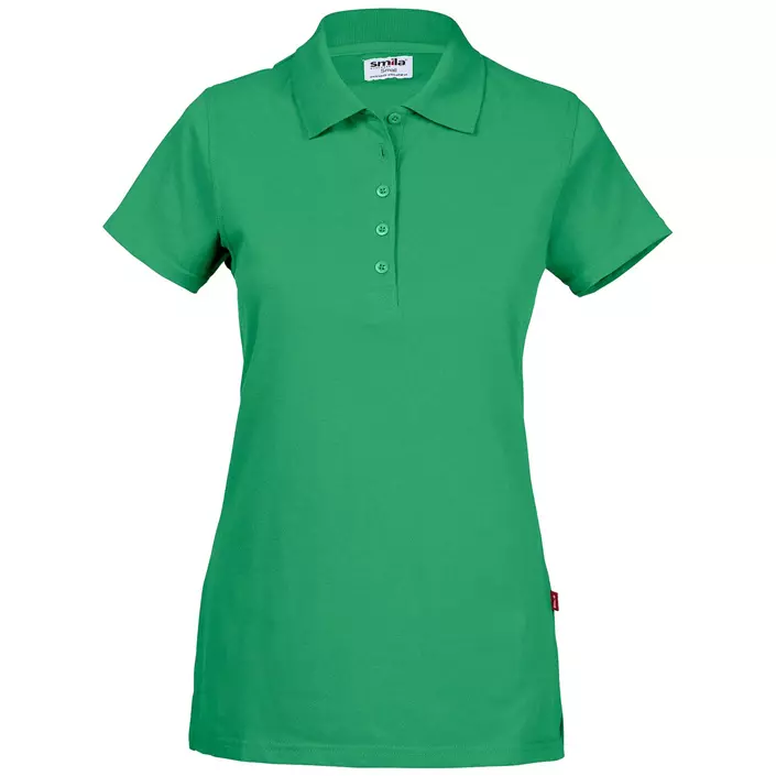 Smila Workwear Daga dame polo T-skjorte, Grønn, large image number 0