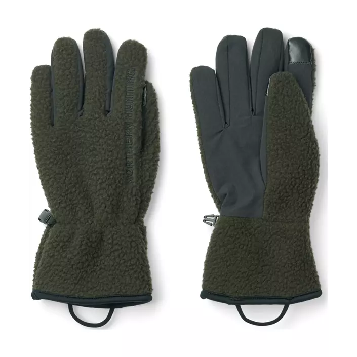 Northern Hunting Atli Handschuhe, Dark Green, large image number 0