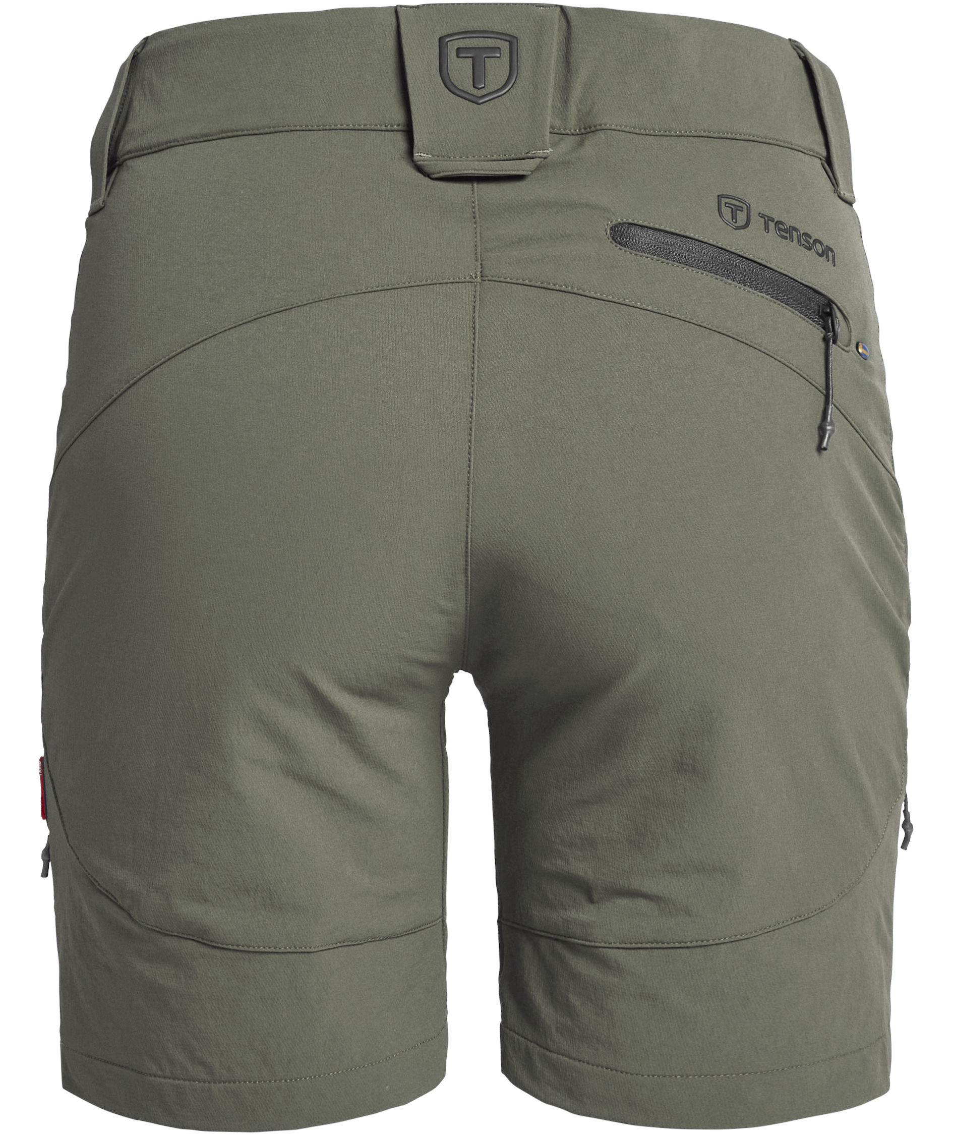 Tenson TXlite Flex women's shorts, Dark Olive, large image number 2