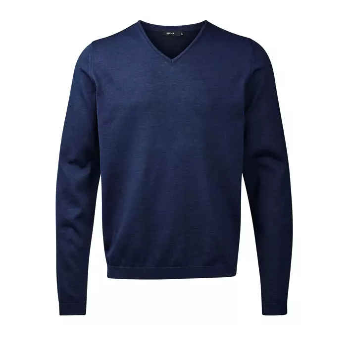 CC55 Berlin Pullover/knit sweater with merino wool, Indigo Blue, large image number 0