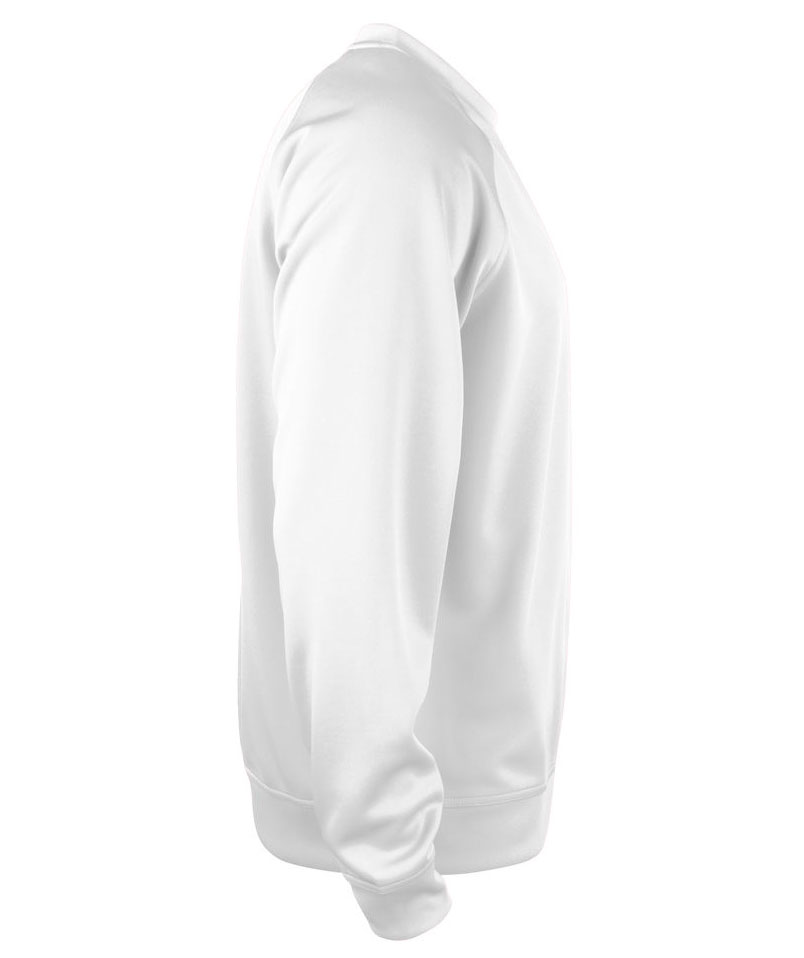 Clique Basic Active  sweatshirt, Hvid, large image number 3