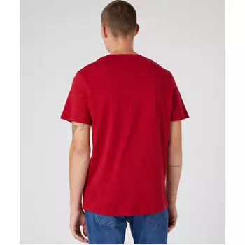 Wrangler Frame Logo T-shirt, Red
