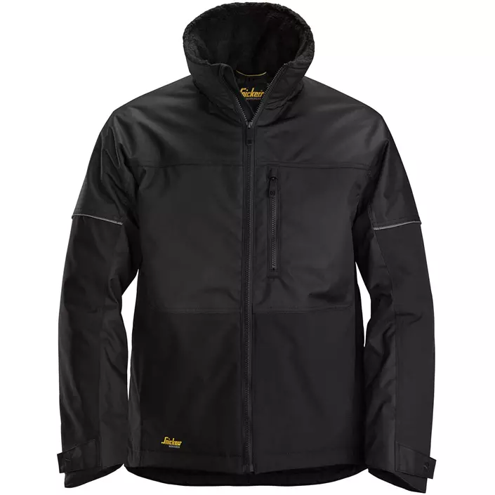 Snickers AllroundWork winter jacket 1148, Black, large image number 0