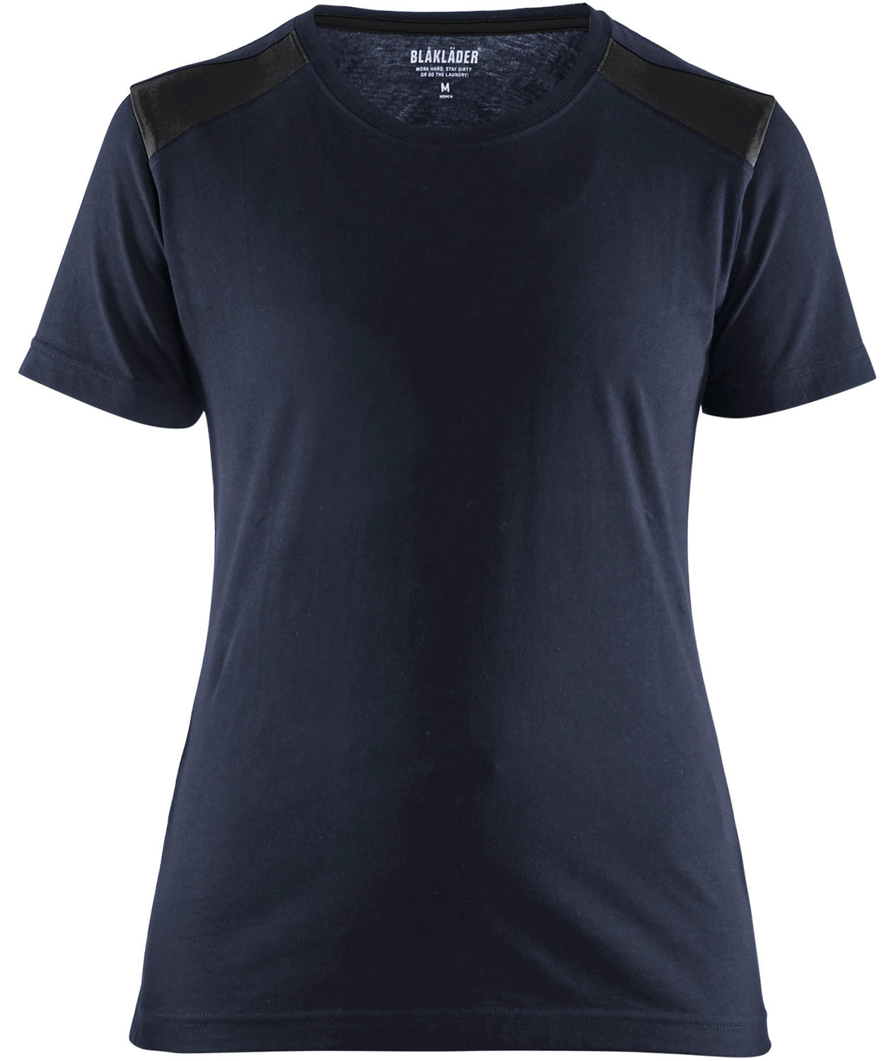 Bl&aring;kl&auml;der T-shirt dam, Dark Marin/Svart, large image number 0