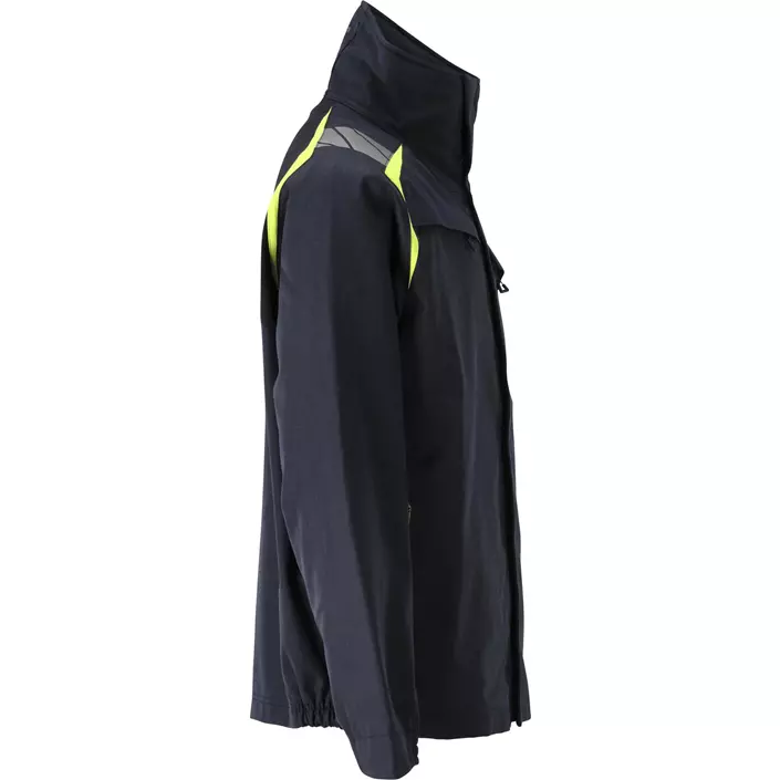 Mascot Accelerate Multisafe jakke, Mørk Marine/Hi-Vis Gul, large image number 2