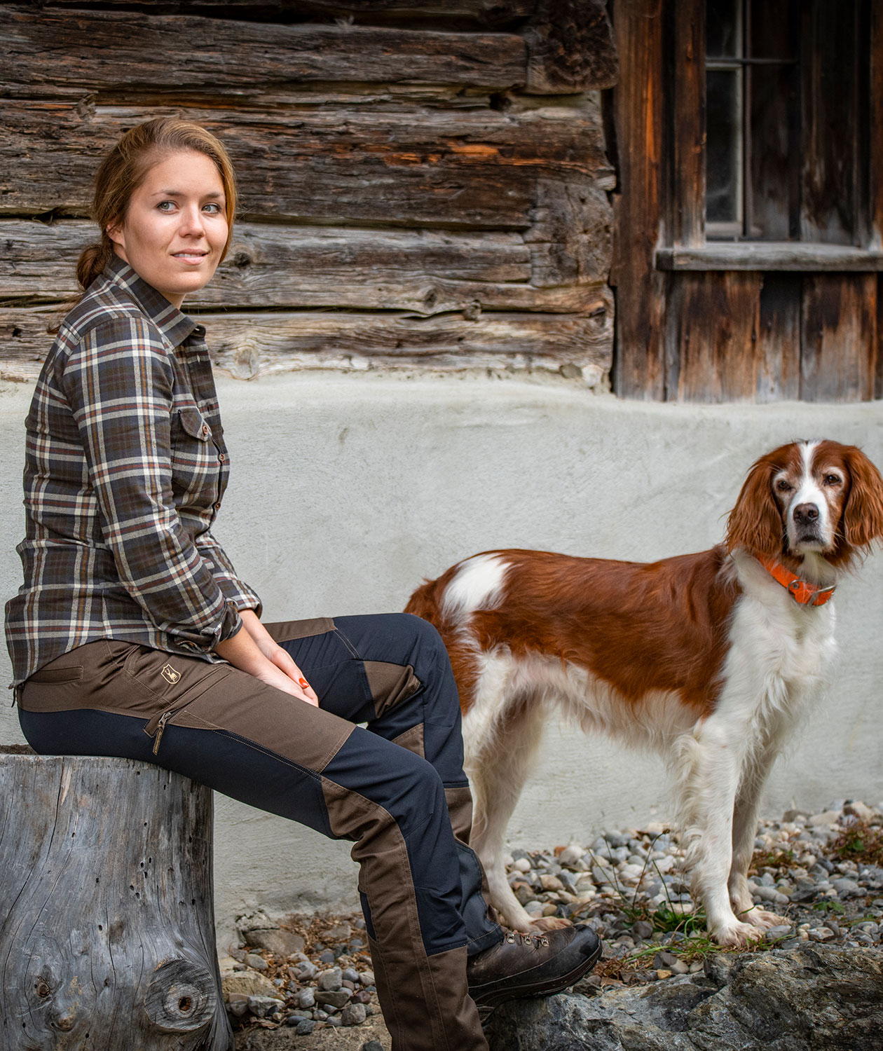 Deerhunter Lady Ruby skjorta dam, Yellow Check