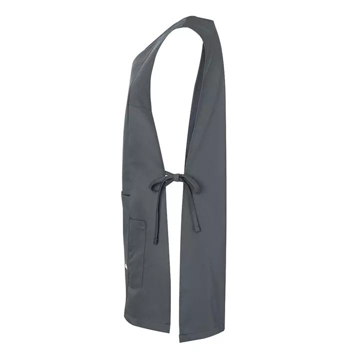 Karlowsky Marilies sandwich apron with pockets, Grey, large image number 3