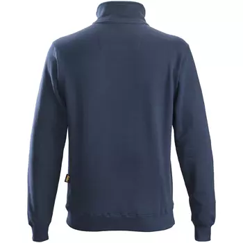 Snickers ½ zip sweatshirt 2818, Marine Blue