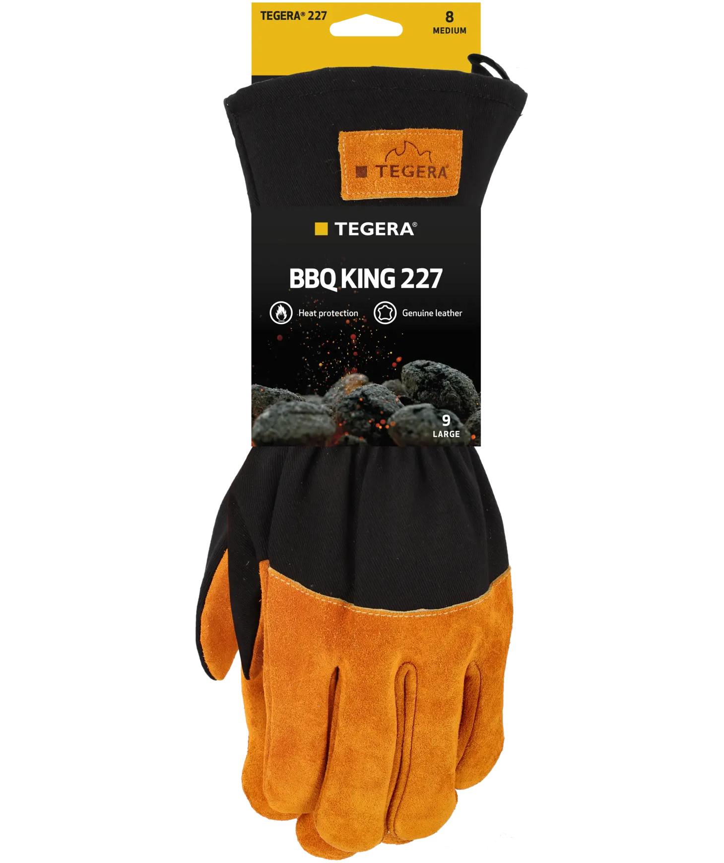 Tegera 227 grill gloves, Black, large image number 4