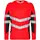 Engel Safety long-sleeved T-shirt, Hi-vis Red/Black, Hi-vis Red/Black, swatch