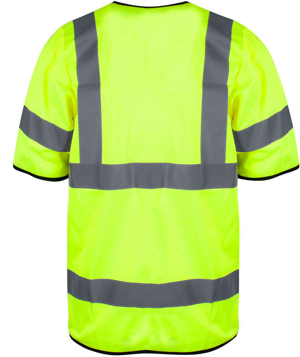 YOU Hagfors reflective safety vest, Hi-Vis Yellow
