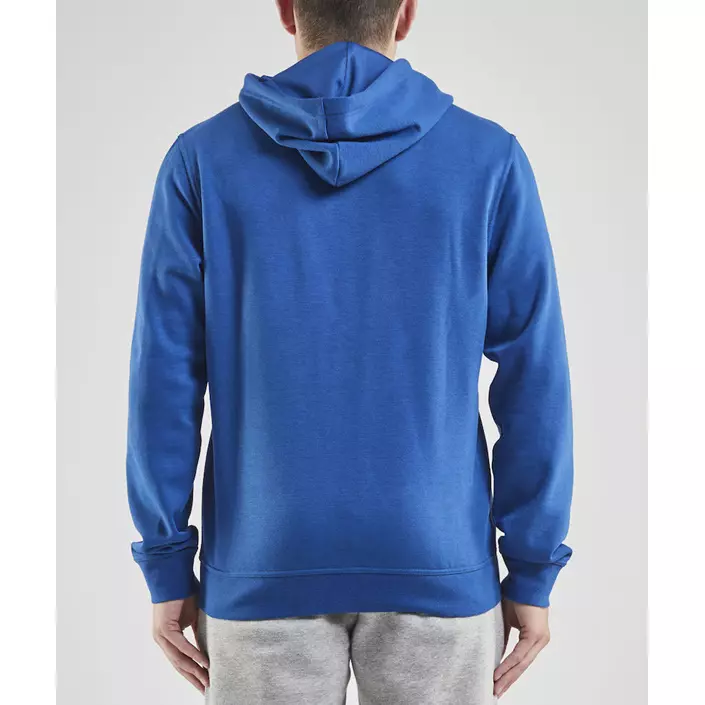Craft Community FZ hoodie med blixtlås, Royal, large image number 2