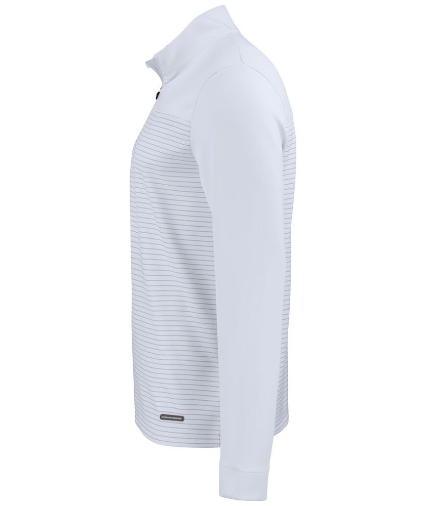 Cutter & Buck Traverse Half Zip, White, large image number 3