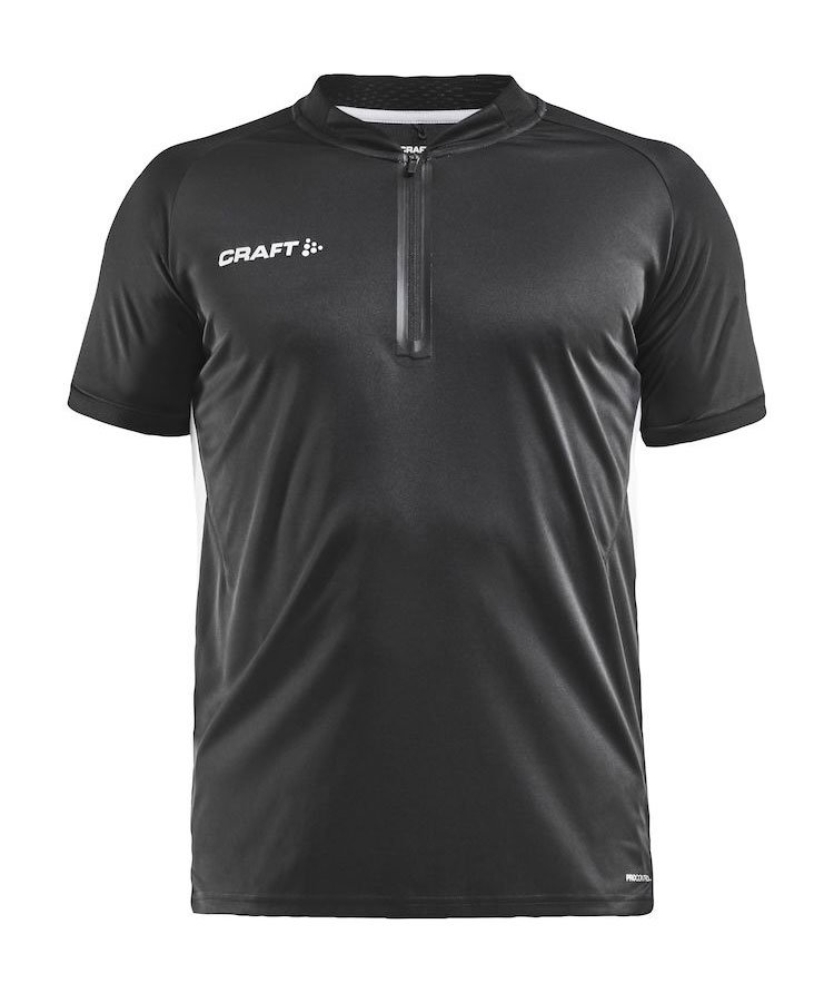 Craft Pro Control Impact polo shirt, Black/white