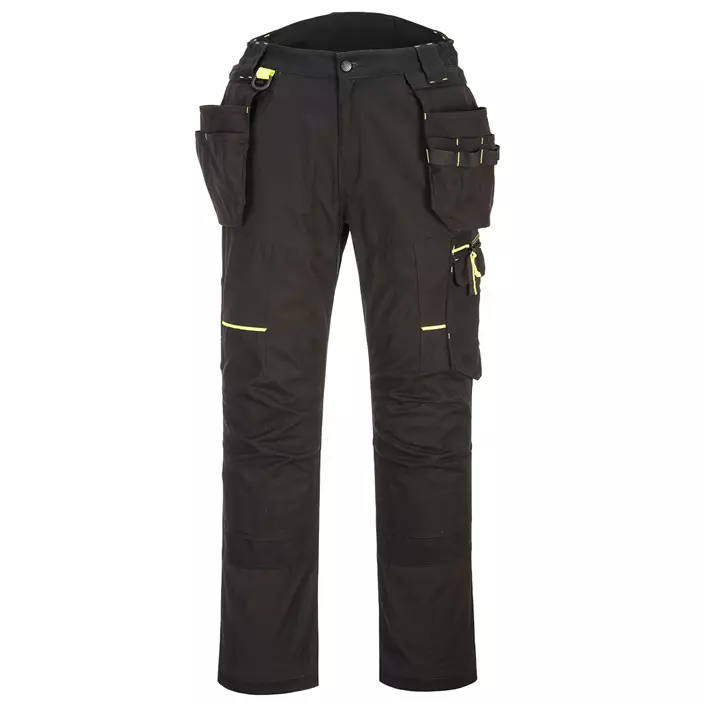 Portwest WX3 Eco craftsmens trousers, Black, large image number 0