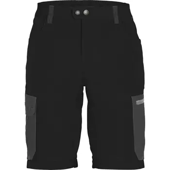 Pinewood Finnveden Trail Hybrid shorts, Sort/Mørk Antracitgrå