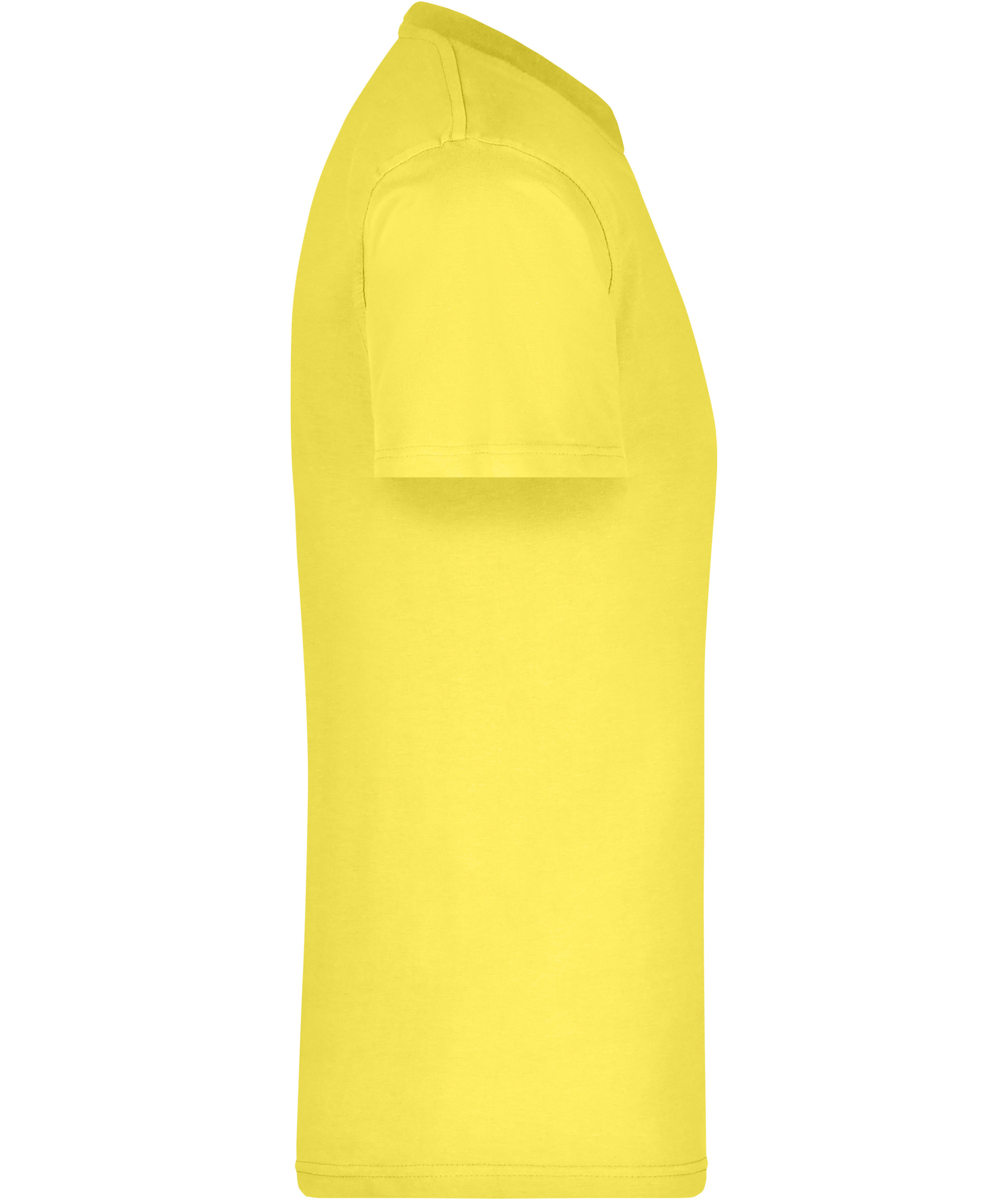 James & Nicholson T-shirt Round-T Heavy, Yellow, large image number 2