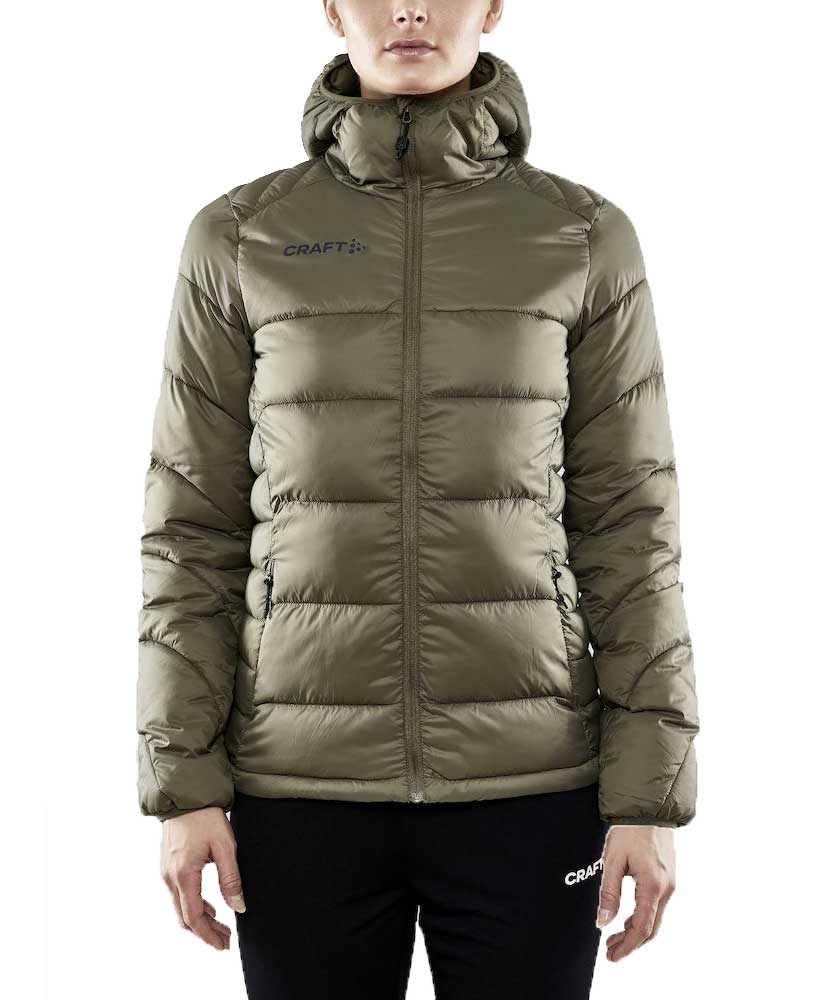 Craft Core Explore vattert damejakke, Armygr&oslash;nn