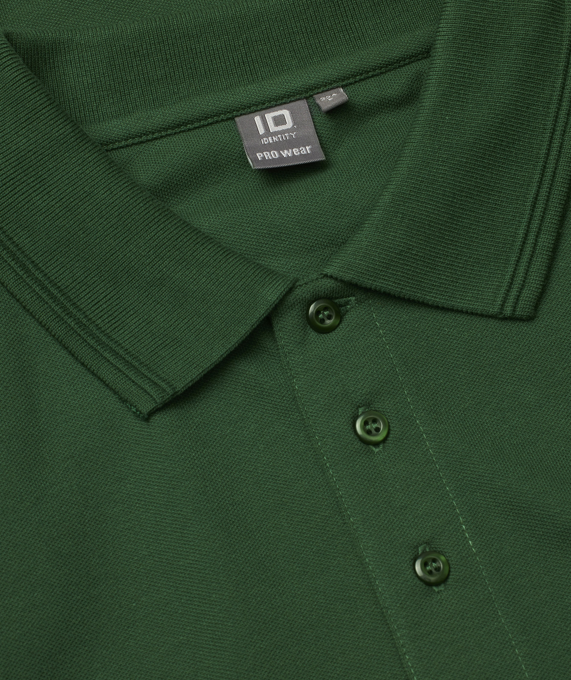 ID PRO Wear Polo T-shirt, Flaskegr&oslash;n, large image number 3