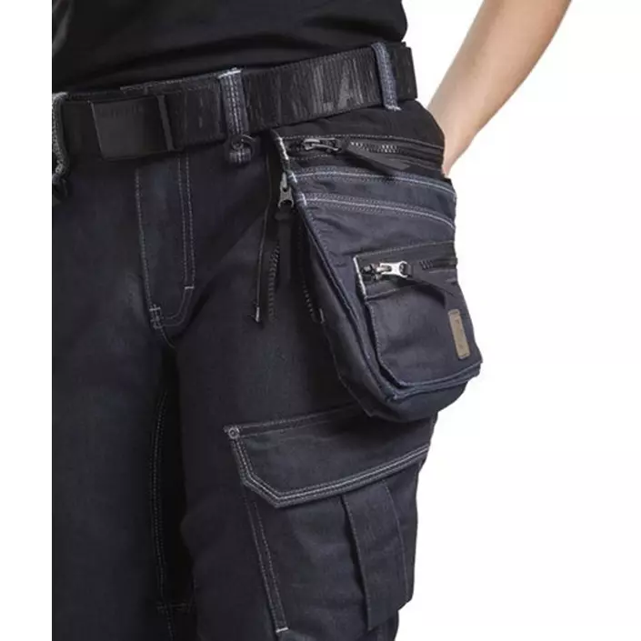 Blåkläder women's craftsman trousers, Marine Blue/Black, large image number 4