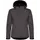 Clique Classic women's softshell jacket, Dark Grey, Dark Grey, swatch