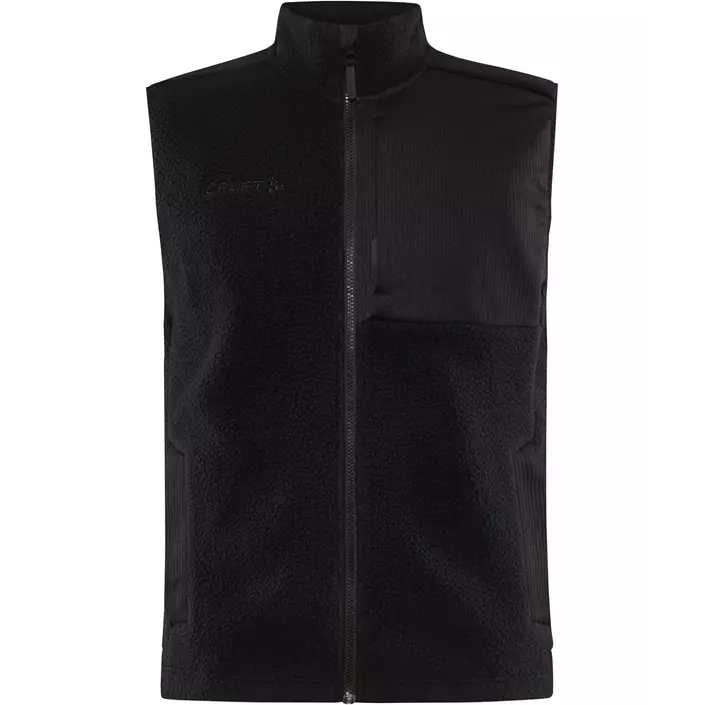 Craft ADV Explore fibre pile vest, Black, large image number 0