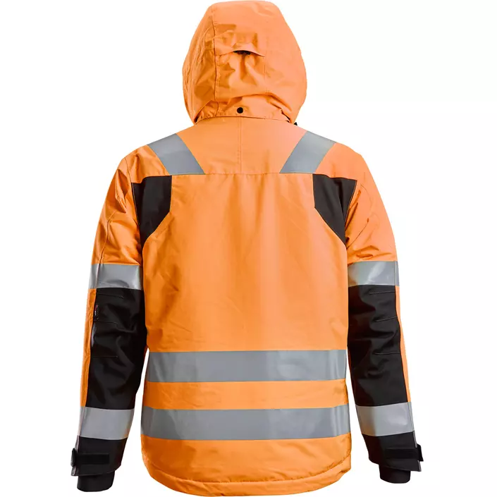 Snickers AllroundWork shell jacket 1132, Hi-vis orange/charcoal grey, large image number 1