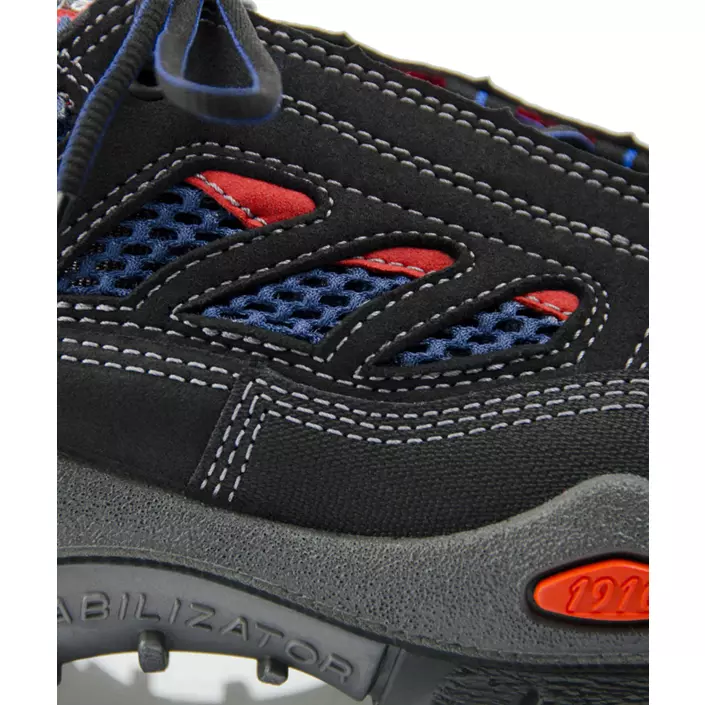 Jalas 3700R Respiro safety shoes S2, Black/blue/red, large image number 4