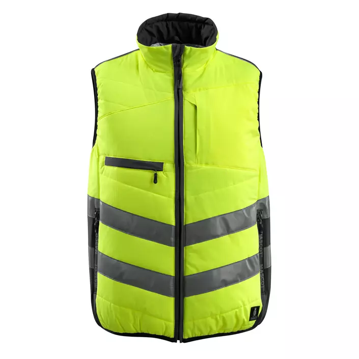 Mascot Safe Supreme Grimsby vadderad väst, Varsel Gul/Svart, large image number 0