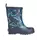 Viking Jolly Print rubber boots for kids, Navy/bluegreen, Navy/bluegreen, swatch