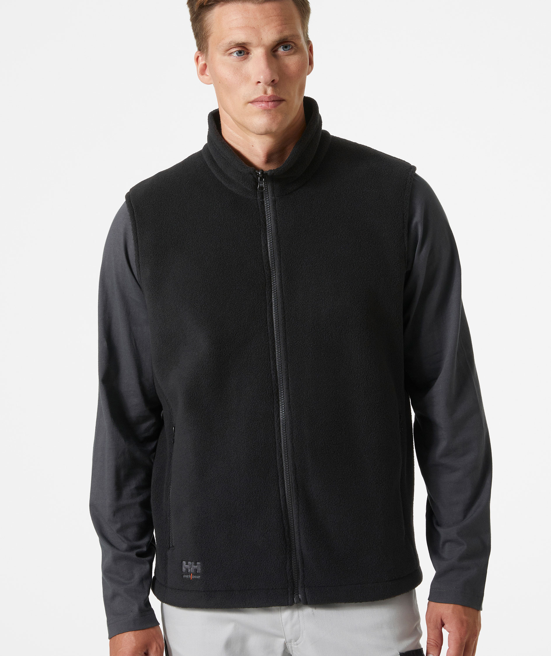 Helly Hansen Manchester 2.0 fleece v&auml;st, Svart