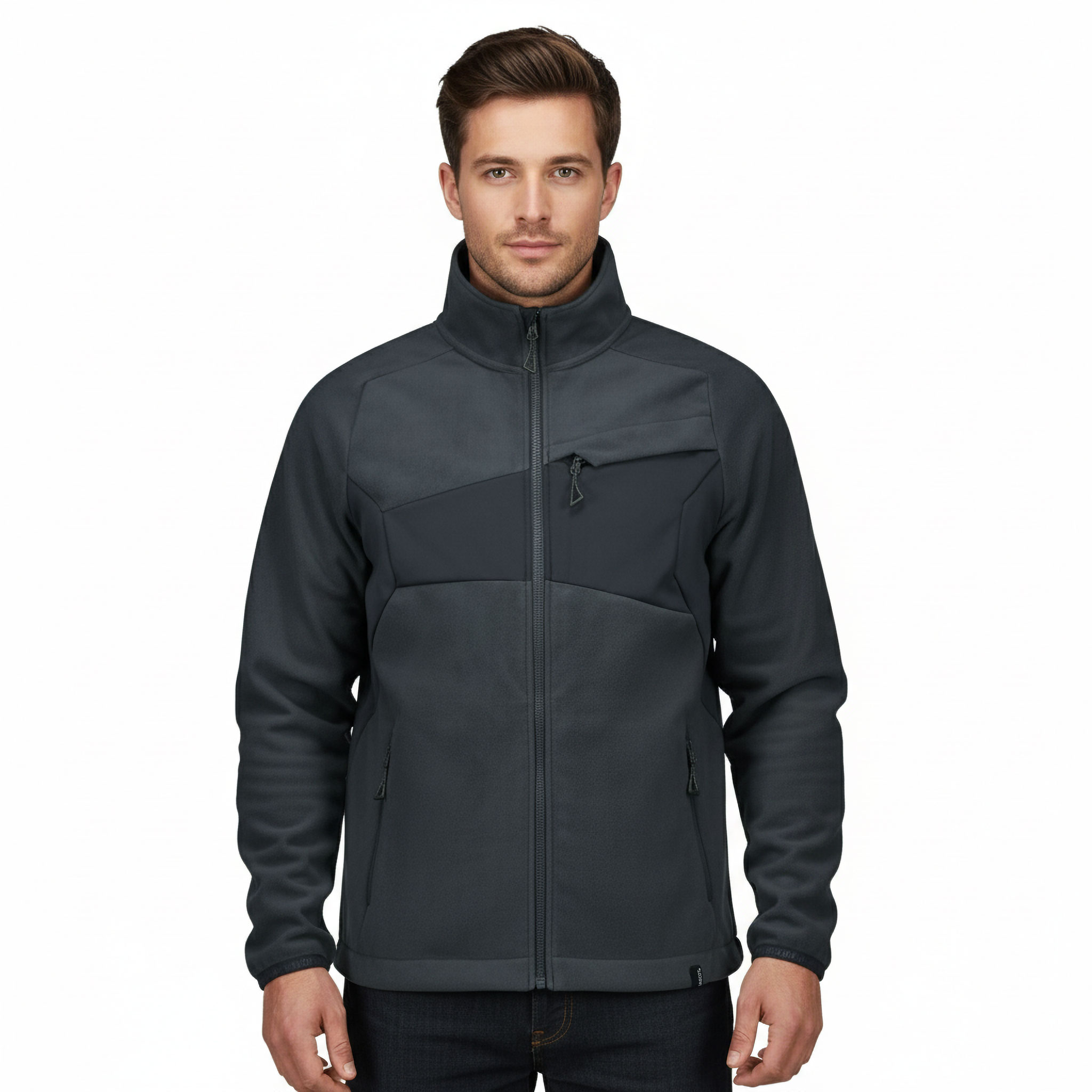 Mascot Accelerate fleece jacket, Dark Marine Blue, large image number 1