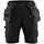 Blåkläder hantverksshorts, Svart/Svart, Svart/Svart, swatch