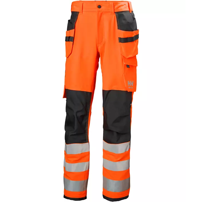 Helly Hansen Alna 4X craftsman trousers full stretch, Hi-vis Orange/Ebony, large image number 0
