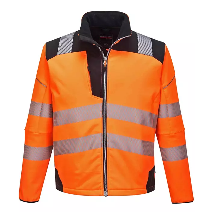 Portwest PW3 softshell jacket, Hi-Vis Orange/Black, large image number 0