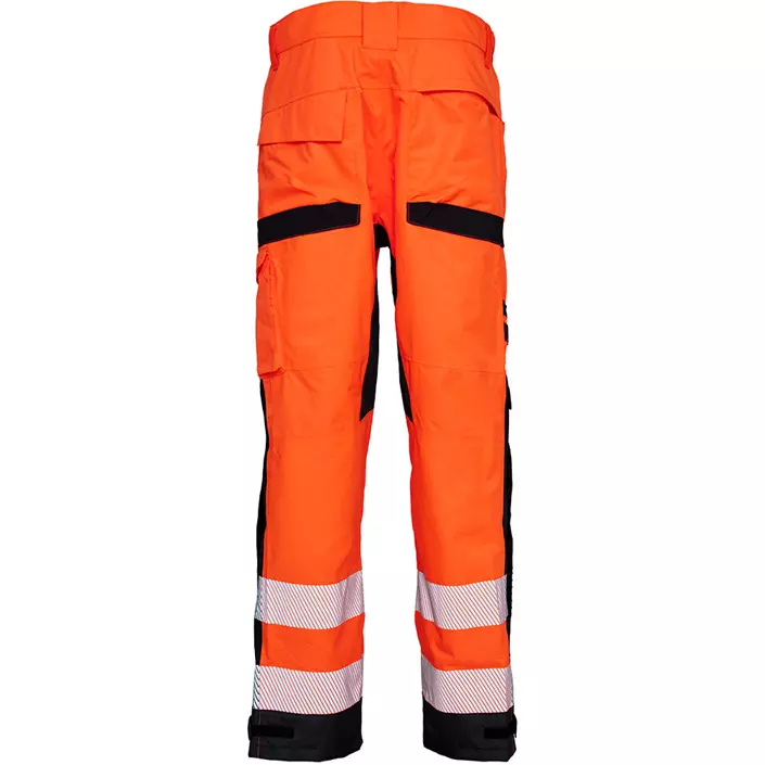 Elka Visible Xtreme work trousers, Hi-Vis Orange/Black, large image number 1