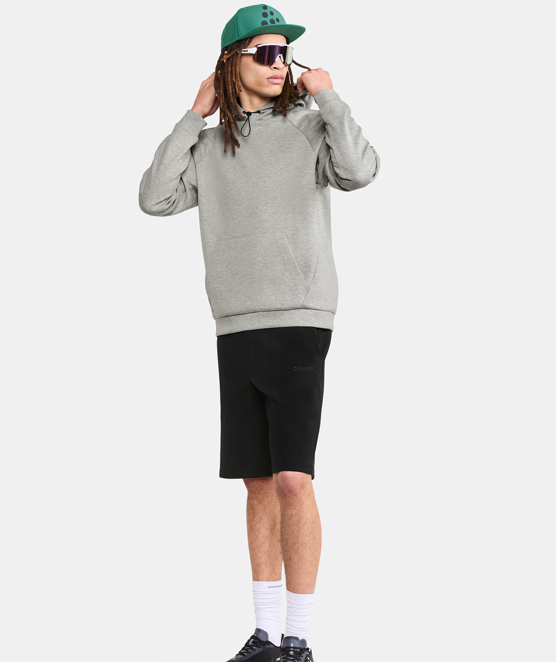 Craft ADV Join hoodie, Grey melange