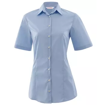Kümmel Frankfurt Slim fit poplin kortärmad skjorta dam, Ljus Blå