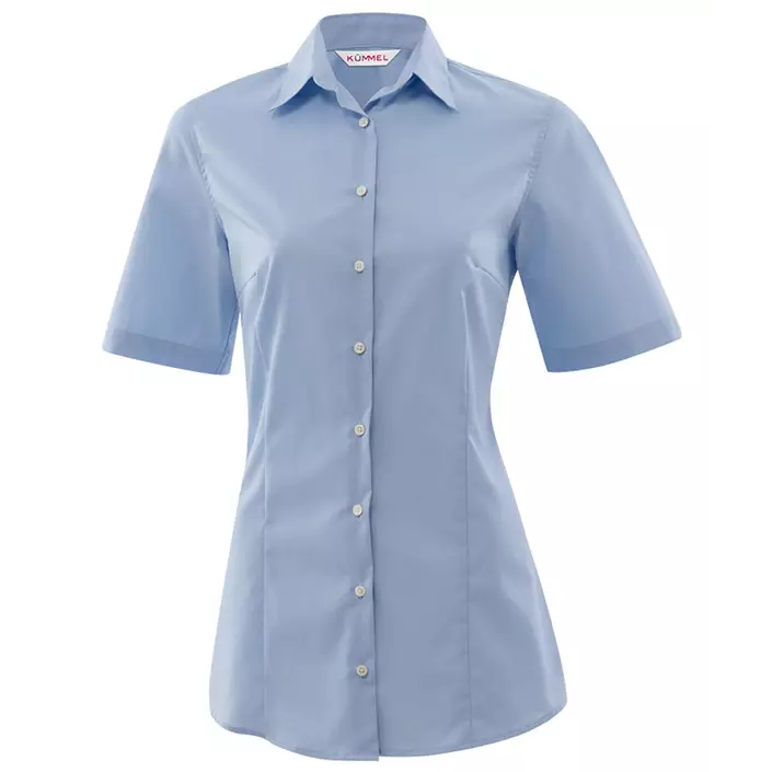 Kümmel Frankfurt Slim fit poplin kortermet dameskjorte, Lyseblå, large image number 0